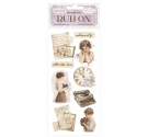Quiet Days Rub-on - Vintage Treasures