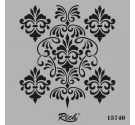 Stencil Rich 15740 25 x 25cm