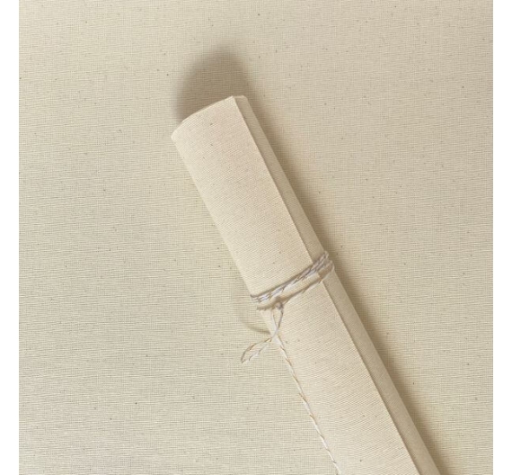Tela encuadernar básica 100 x 35cm. Marfil Rústica