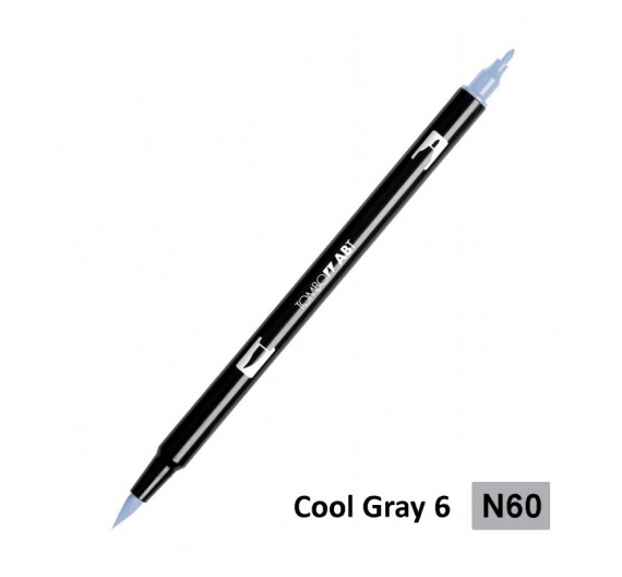 Rotulador Dual Brush de Tombow N60
