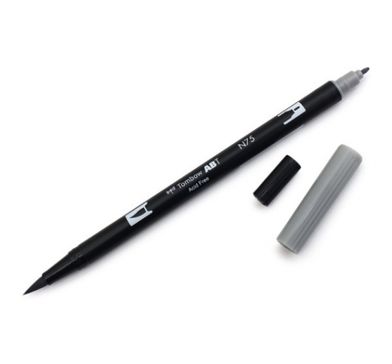 Rotulador Dual Brush de Tombow N75