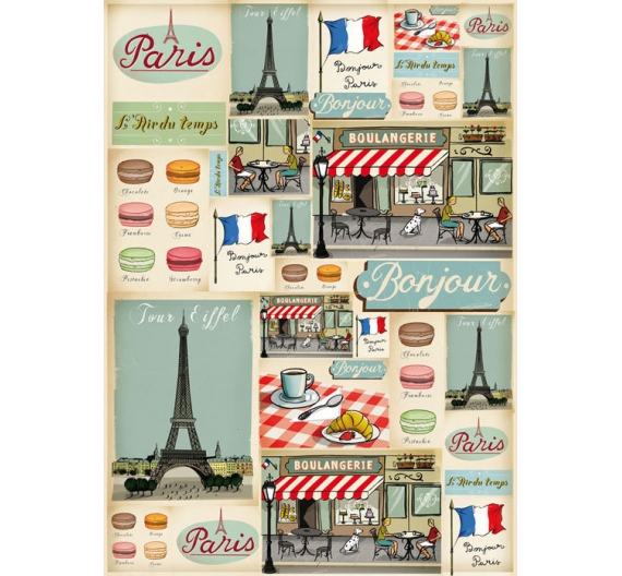 Fieltro Decorado Paris