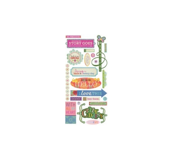 Stickers Formas de 5" X 12".