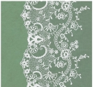 Papel de scrap de doble cara , 30,5 x 30,5 cm  Puntilla con Ramillete