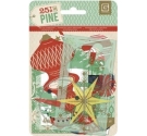 Die - cut Basic Grey, Colección 25 TH and Pine
