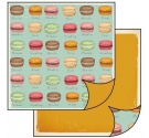 Papel doble cara, Macarons