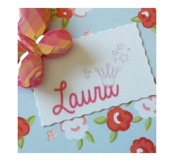Sello nombre Laura