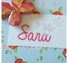 Sello nombre Sara