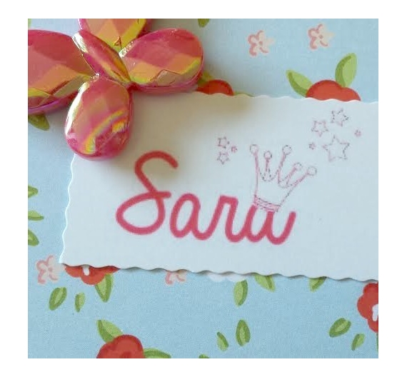 Sello nombre Sara