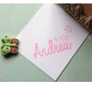 Sello nombre Andrea