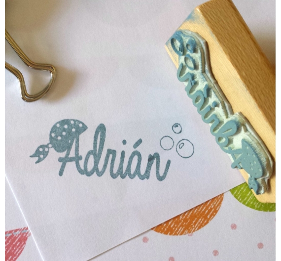Sello nombre Adrián
