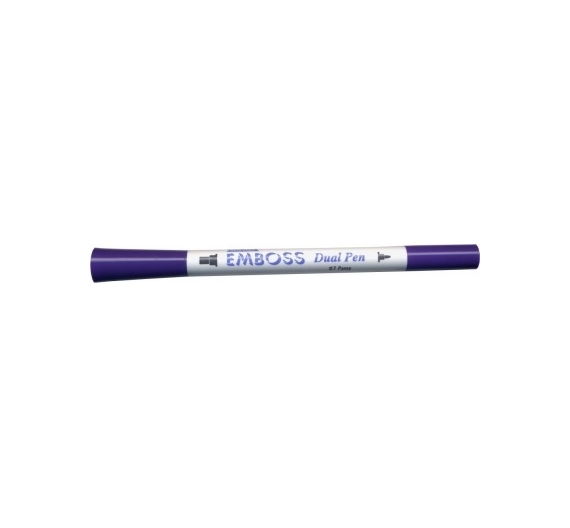 Lápiz Dual Emboss Marker Pansy
