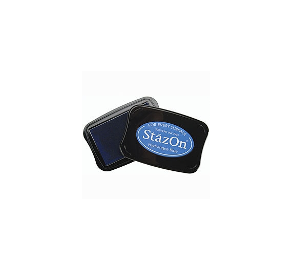 Almohadilla tinta  Stazon - Hydrangea blue