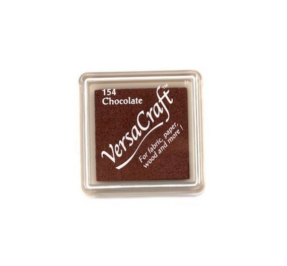 Almohadilla  de tinta pequeña Chocolate