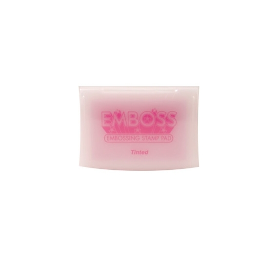 Tampón de tinta Emboss color rosa