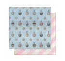 Papel de doble cara de 30 x 30 cm Bailarina