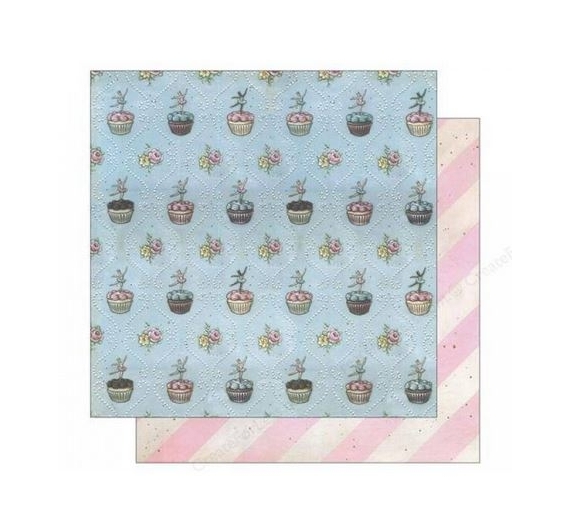Papel de doble cara de 30 x 30 cm Bailarina