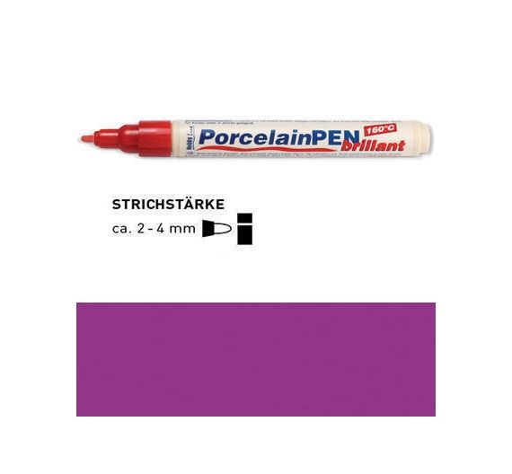 Rotulador porcelana 160ºC, Lila