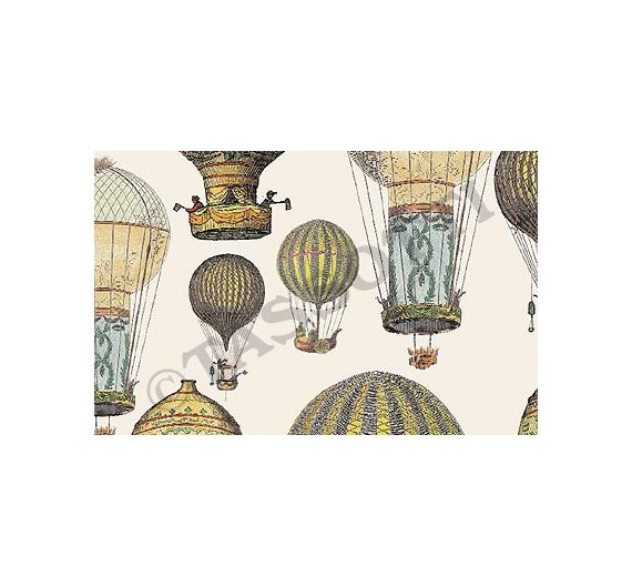 Papel especial para cartonaje y decoupage 50 x 70cm Globos