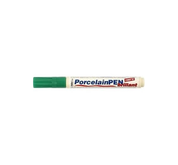 Rotulador porcelana PORCELAIN PEN 160ºC brillante color Verde