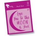 Stencil 15 x 15cm. Luna. Amelie
