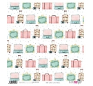 Papel de arroz 30,5 x 30,5cm. Travel