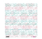 Papel de arroz 30,5 x 30,5cm. Letters