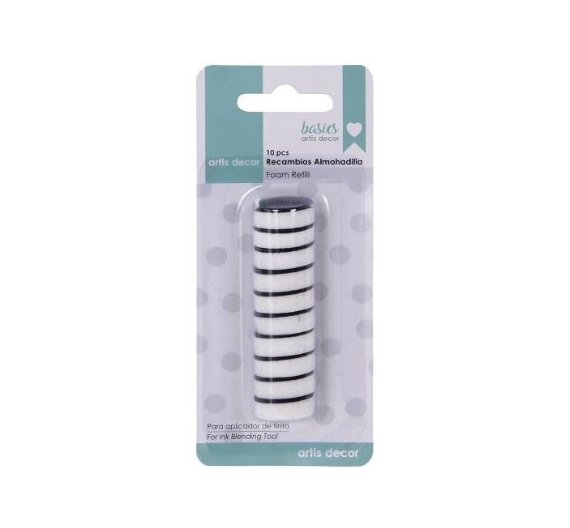 Pack 10 Esponjas para aplicador Mini 2cm