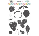 Set de sellos Frutas