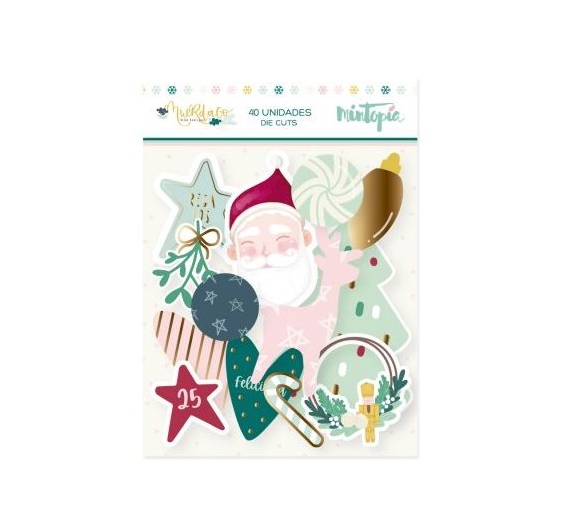Die cuts vellum y acetato Navidad