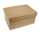 Caja papel maché Rectangular 15x11x7cm
