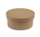 Caja papel maché Oval 26cm