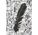Papel de arroz 21 x 29,7cm Pluma
