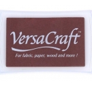Tampón de tinta Versacraft de 50gr, color CHOCOLATE