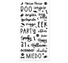Pegatinas frases foam Chocolate