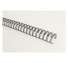 Pack 2 Wire-o 16mm. Negro. Paso 2:1 (23 anillas)