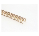 Pack 2 Wire-o 16mm. Bronce. Paso 2:1 (23 anillas)