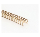 Pack 2 Wire-o 19mm. Bronce. Paso 2:1 (23 anillas)